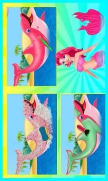 Mermaid Princess Dolphin Care游戏截图3