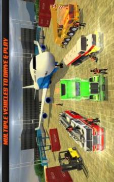 USA Truck Mania: Forklift Crane, Oil Tanker Game游戏截图5