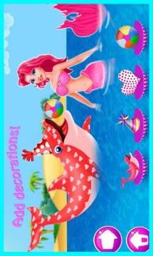 Mermaid Princess Dolphin Care游戏截图4