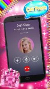 Fake Call from Jojo Siwa游戏截图1