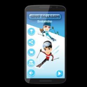 Snow Skating - Snowboard Racing游戏截图1