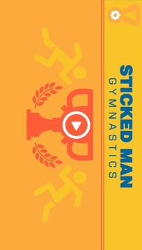 Sticked Man Gymnastics - Sport Challenge游戏截图3