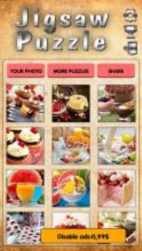 Sweets Jigsaw Puzzles游戏截图1