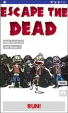 Escape The Dead (Zombies)游戏截图1