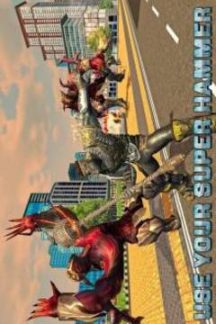 Multi Kong Gorilla Hero vs Galaxy Villains游戏截图1