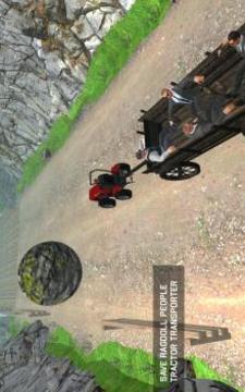 Save Ragdoll People Tractor Transporter游戏截图3