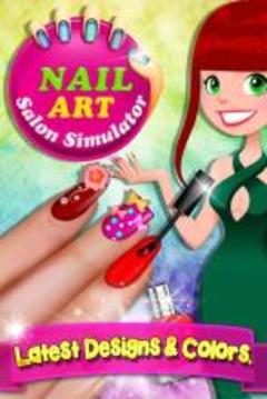 Nail Art Salon Simulator游戏截图1