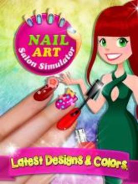 Nail Art Salon Simulator游戏截图4