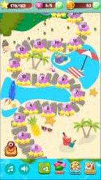 Jewel Push - Ultimate Match 3 Puzzle Game游戏截图1