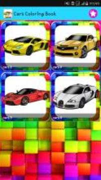 Coloring Book : Cars Free游戏截图4