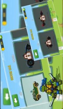 Ninja Climber Turtles : Racing Rescue游戏截图3