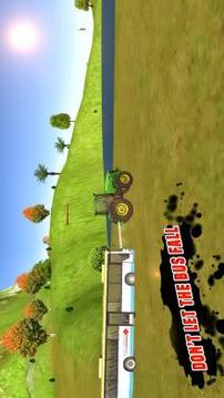 Expert Chained Tractor Pull : Towing Bus Service游戏截图2