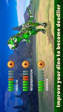 Dinosaur T-Rex Fighting Sim 3D游戏截图3