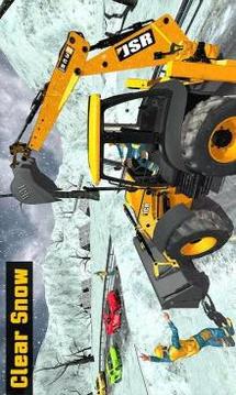 Off road Heavy Excavator Animal Rescue Helicopter游戏截图1