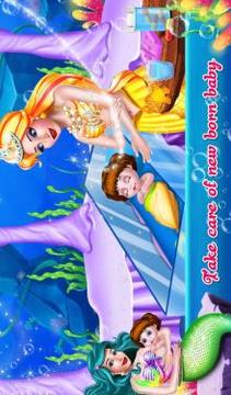 Mermaid New Born Baby游戏截图4