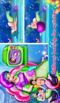 Mermaid New Born Baby游戏截图2