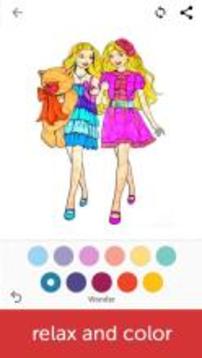 Fashion Girl Coloring Book游戏截图5