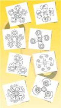 Coloring Book Pages: Fidget Spinner Coloring Games游戏截图4