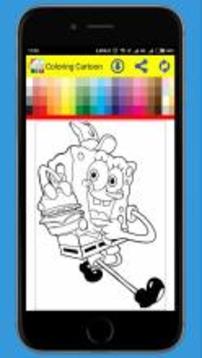 Coloring Book for Cartoon Characters游戏截图4