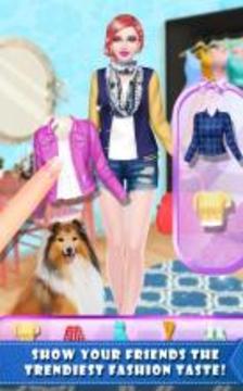 Fun Pet Day: BFF Fashion Salon游戏截图2