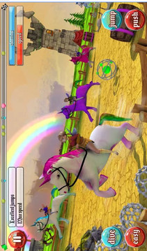 Ultimate Unicorn Dash 3D游戏截图2