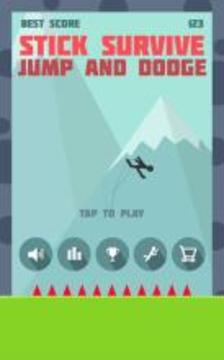 Stickman Survive: Jump and Dodge游戏截图1