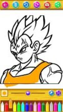 Coloring book for Dragon Ball - Goku游戏截图3