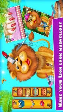 Jungle Star Animal Pets Beauty Salon游戏截图3