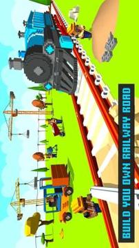 Construct Railroad Euro Train游戏截图4