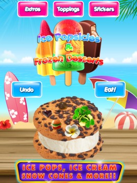 Beach Food Popsicles Ice Cream游戏截图2