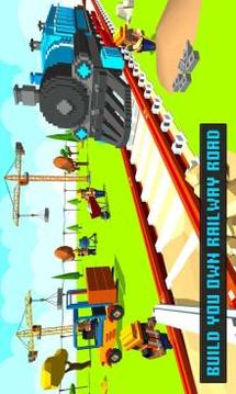 Construct Railroad Euro Train游戏截图1