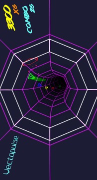 Vectapulse - retro rhythm game游戏截图2