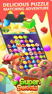 Super Sweets-Indian Match 3 Game游戏截图5