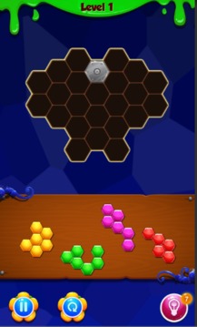 Snake Hexagon Puzzle游戏截图1