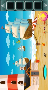 Caribbean Pirate Girl Rescue Game Kavi - 188游戏截图1