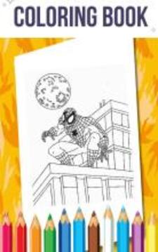 How To Color Spider-man (spiderMan games)游戏截图1