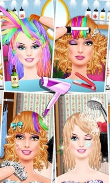 Fashion Girls Hair Salon Game游戏截图3