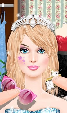 Fashion Girls Hair Salon Game游戏截图2