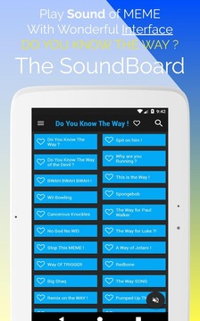 DO YOU KNOW THE WAY ! SoundBoard 2018 MEME游戏截图5