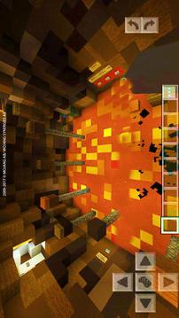 Volcano RUN parkour Map for MCPE Craft游戏截图5