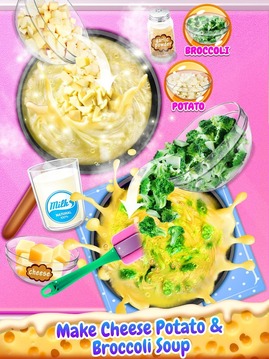 Cheese Soup - Hot Sweet Yummy Food Recipe游戏截图3