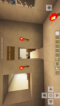 Night adventure in the hospital map for MCPE Craft游戏截图3