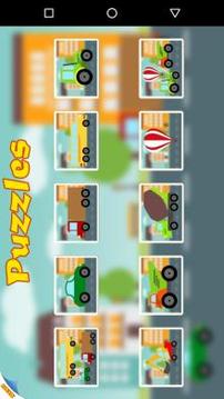 Puzzles for Kids - Cars游戏截图2