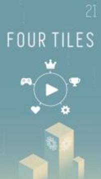 Four Tiles - Focus & Memory Game游戏截图1