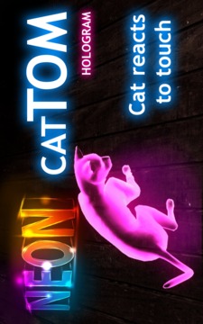 Neon Cat Tom Hologram游戏截图4