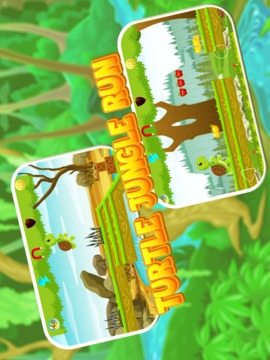 Turtle Jungle Run Adventure游戏截图2