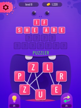 Moves Match - Beat puzzles and find words游戏截图1