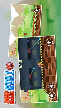 Red Roll Ball Adventure - Jump Ball New Adventure游戏截图4