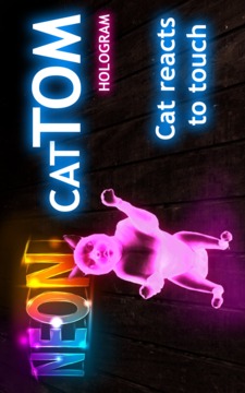 Neon Cat Tom Hologram游戏截图3