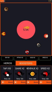 Idle Balls Super Heroes游戏截图4